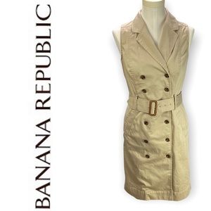 Banana Republic trench dress size 4